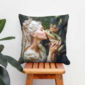 Kissen: The Princess Kissing the Frog Prince