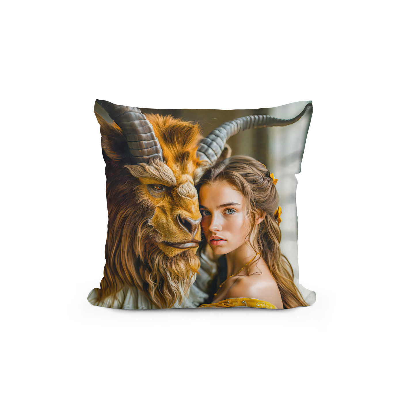 Kissen: Beauty and the Beast Fairy Tale Scene - immagine 2