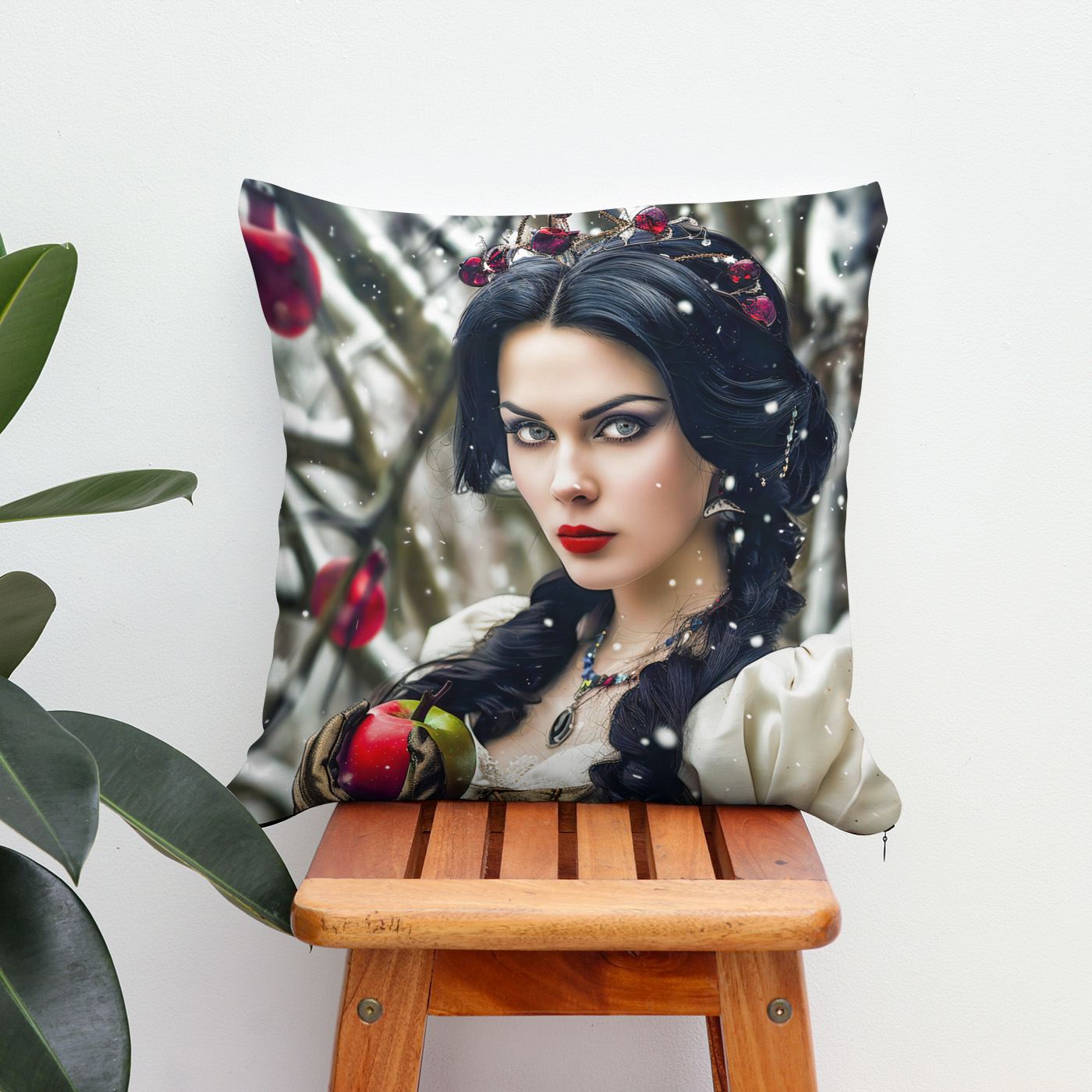Kissen: Snow White Holding the Poisoned Apple – Bild 2
