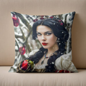 Kissen: Snow White Holding the Poisoned Apple