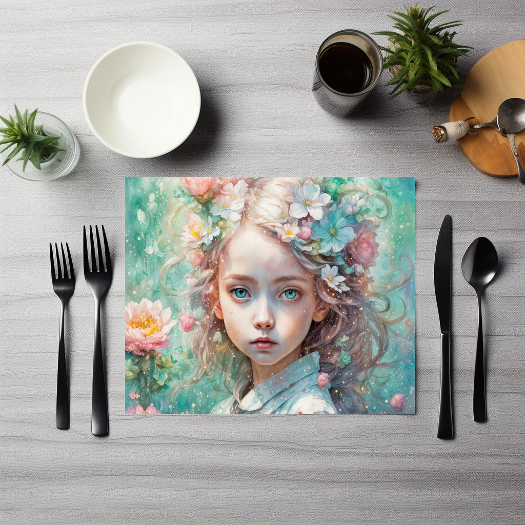 raxxa Premium-Tischset: Enchanted Blossom Fairy child