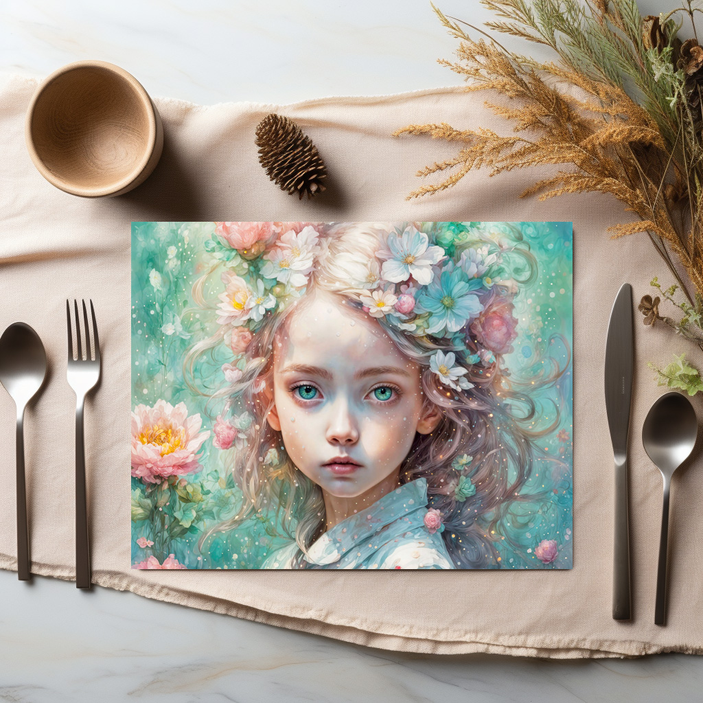 raxxa Premium-Tischset: Enchanted Blossom Fairy child - immagine 2