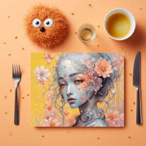 raxxa Premium-Tischset: Enchanted Flower Nymph in Bloom