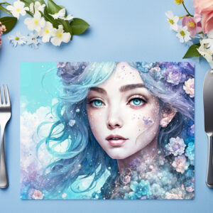 raxxa Premium-Tischset: Mystic Fairy in Flower Crown