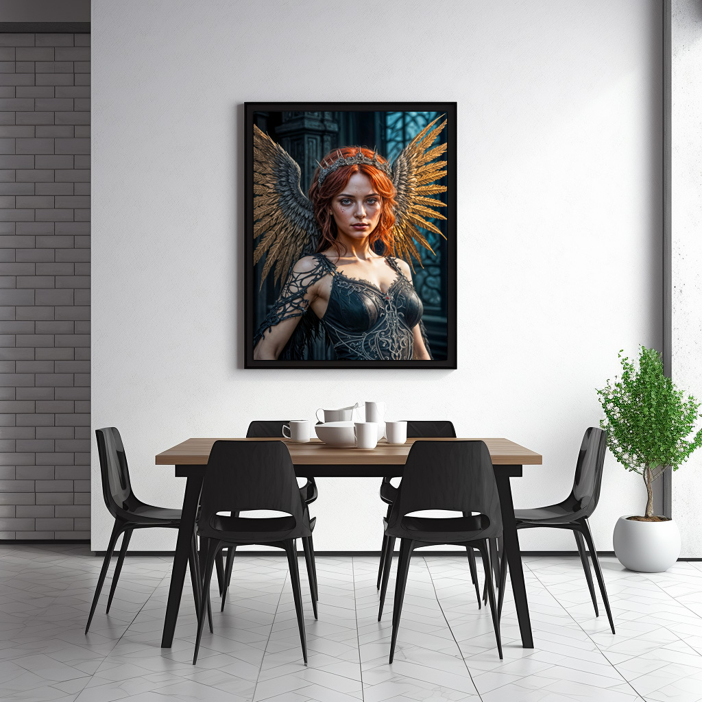 Poster: Golden Winged Dark Angel Queen - immagine 3