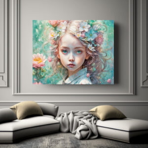 Poster: Enchanted Blossom Fairy child