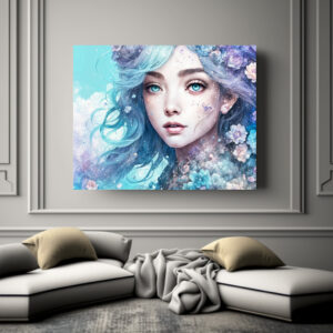 Poster: Mystic Fairy in Flower Crown