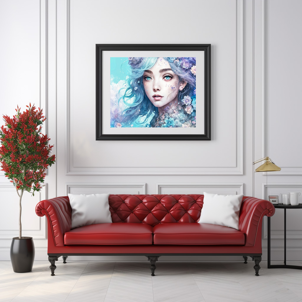Poster: Mystic Fairy in Flower Crown – Bild 3