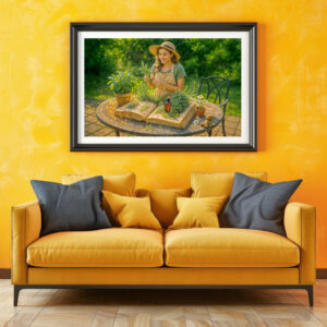 Poster: Herbal wisdom from ancient botanical book