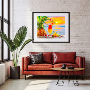 Poster: Pina Colada Tropical Classic