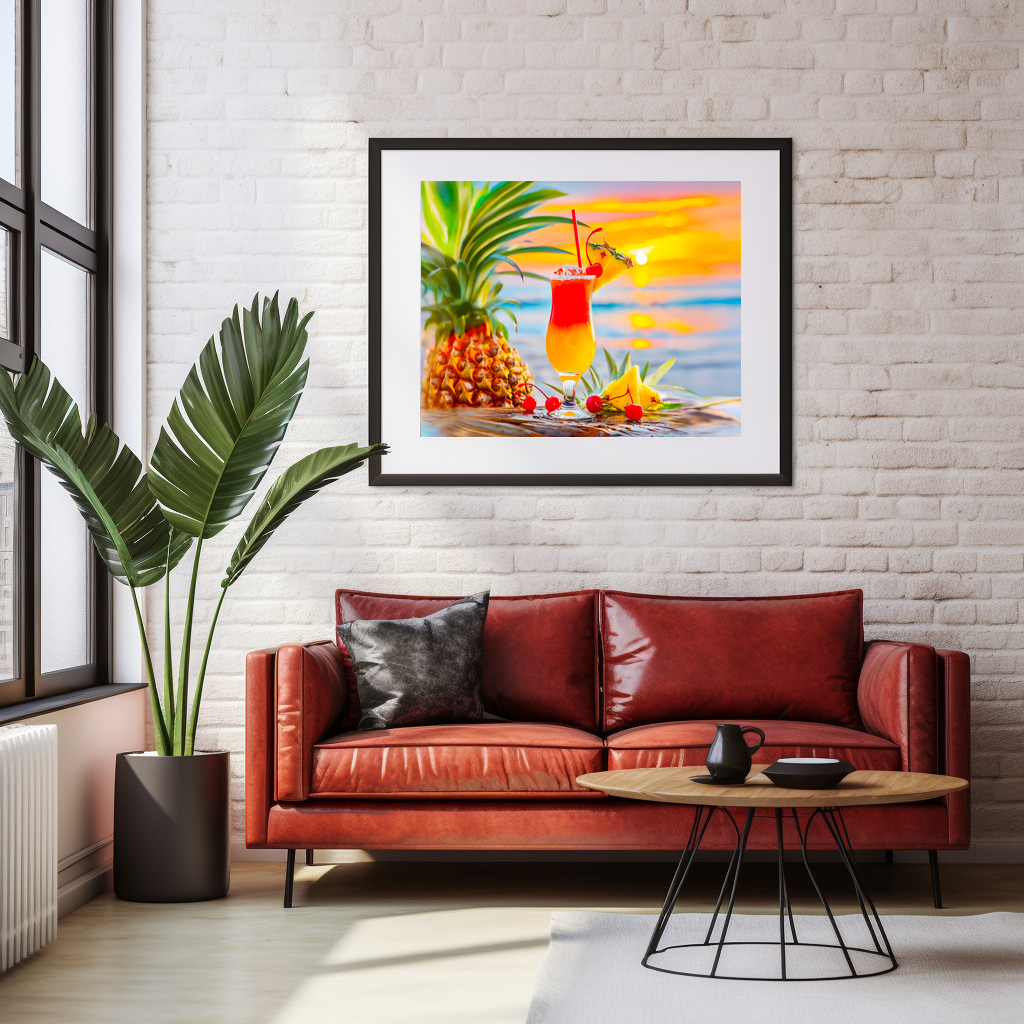 Poster: Pina Colada Tropical Classic