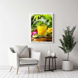 Poster: Passion Fruit Mojito Yellow Drink