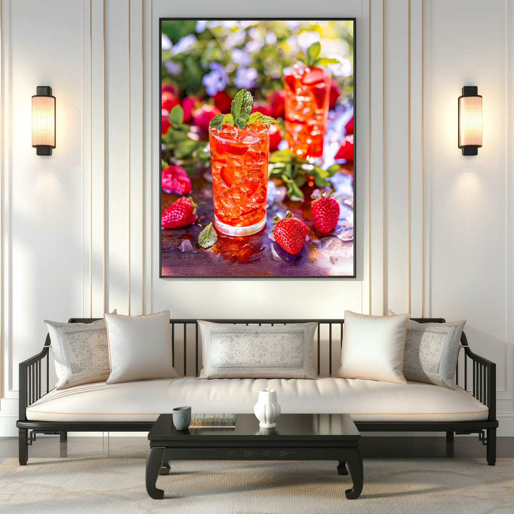 Poster: Strawberry Daiquiri Summer Dream - immagine 2