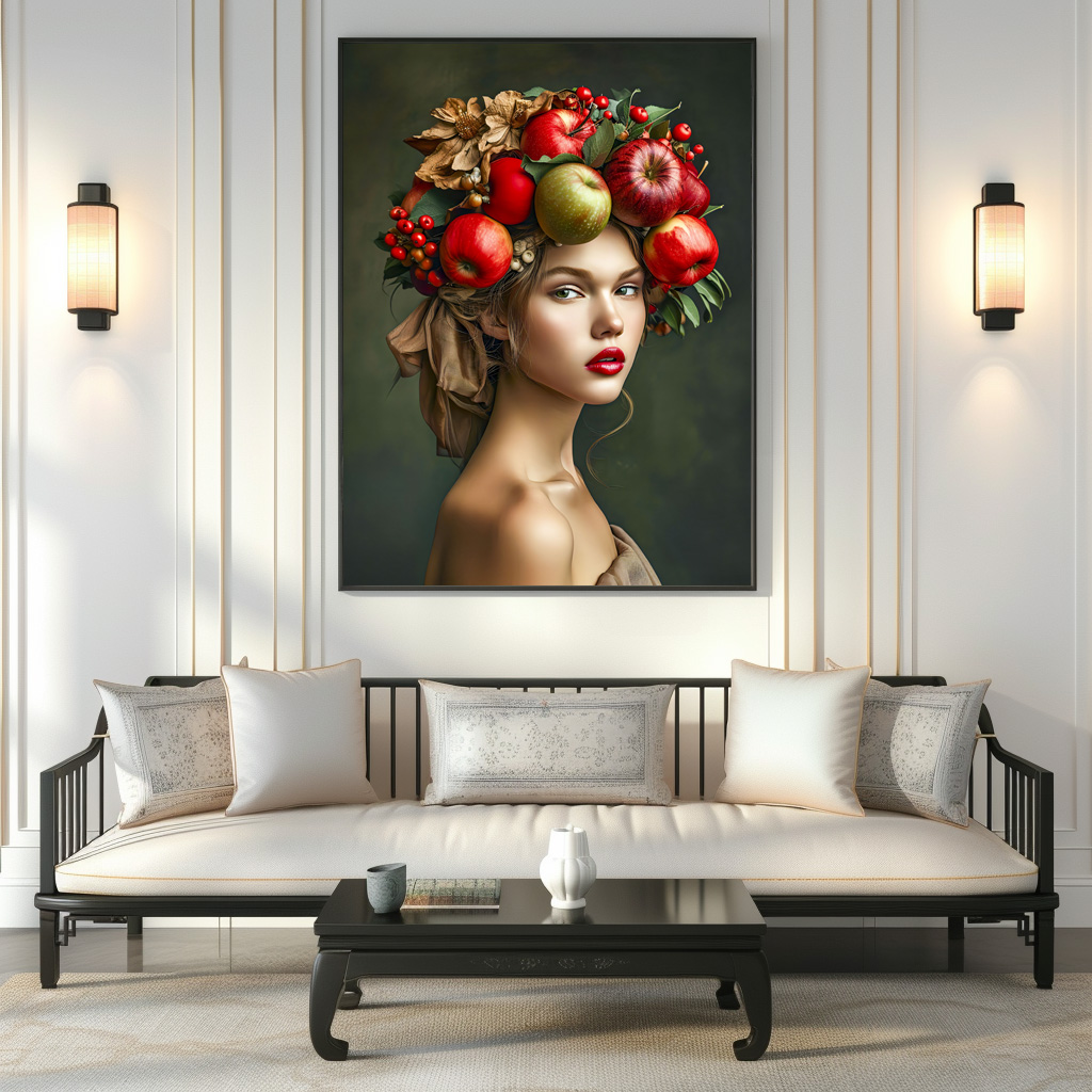 Poster: Rustic Apple and Cherry Lady - immagine 3