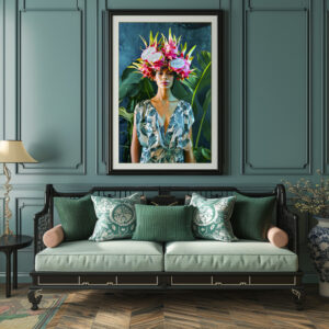 Poster: Tropical Dragon Fruit Fashion Concept