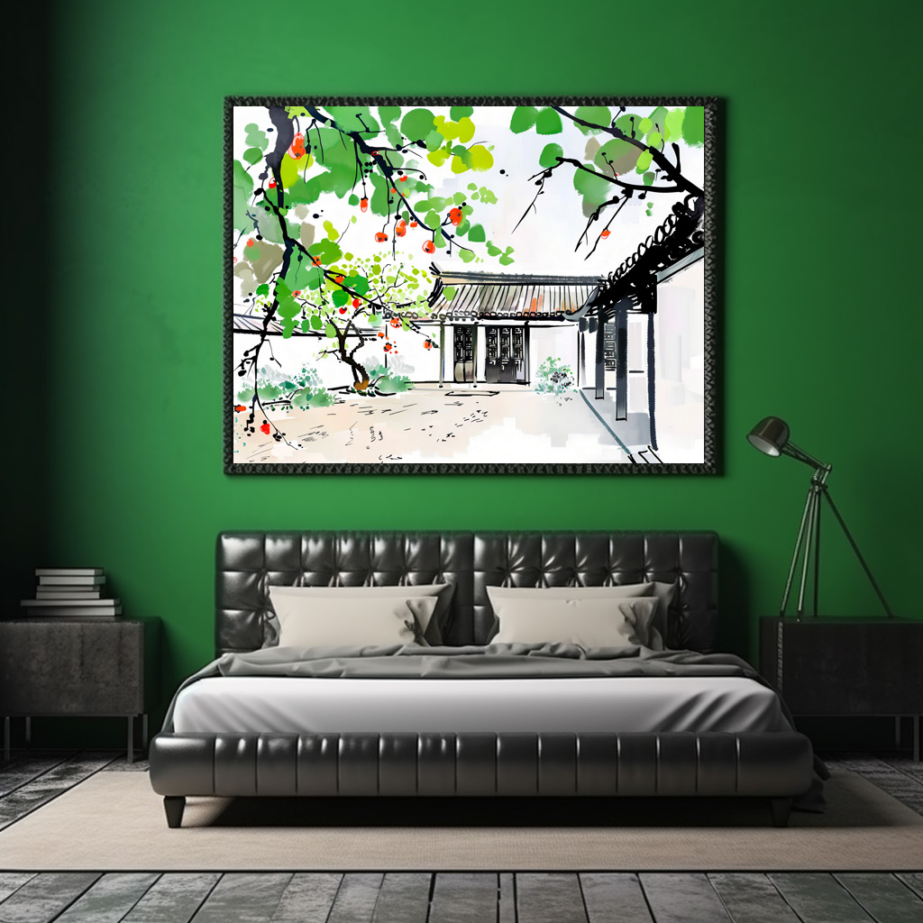 Poster: Traditional Courtyard of a Chinese House – Bild 2