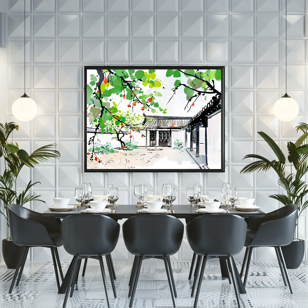 Poster: Traditional Courtyard of a Chinese House – Bild 3
