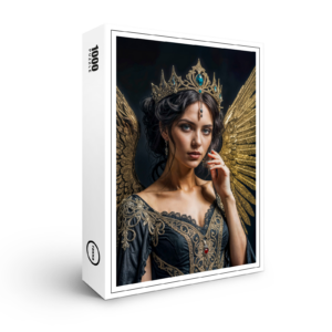 raxxa Premium-Puzzle: Golden Winged Dark Angel Queen