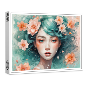 raxxa Premium-Puzzle: Enchanted Flower Nymph in Bloom