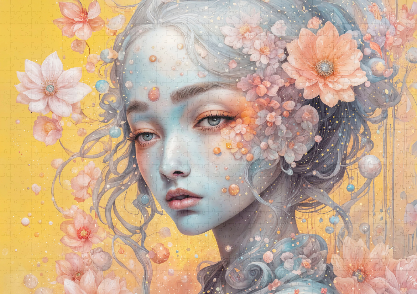 raxxa Premium-Puzzle: Enchanted Flower Nymph in Bloom – Image 2