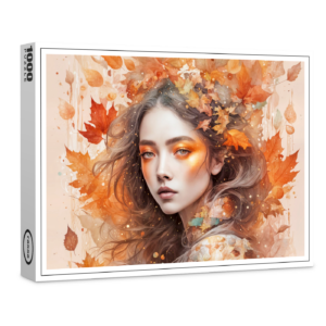raxxa Premium-Puzzle: Autumn Fairy in Leaf Crown