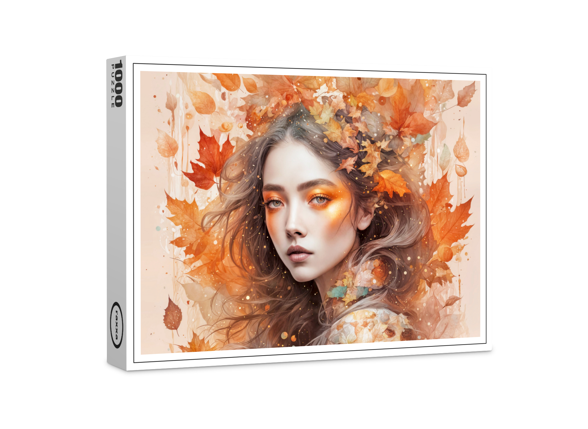 raxxa Premium-Puzzle: Autumn Fairy in Leaf Crown
