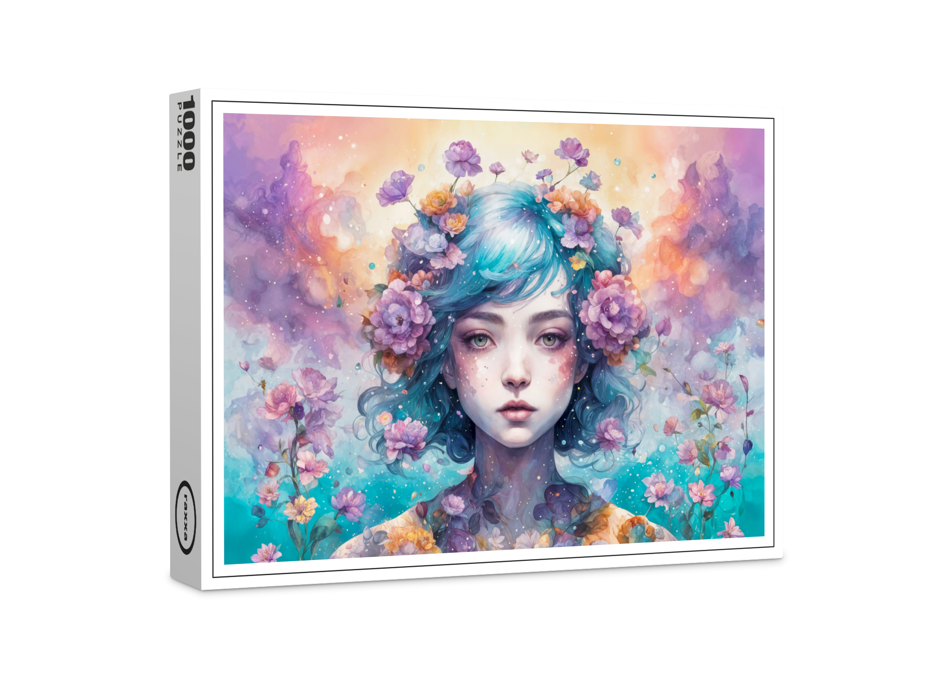 raxxa Premium-Puzzle: Mystic Fairy in Flower Crown