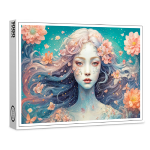 raxxa Premium-Puzzle: Enchanted Flower Nymph in Bloom