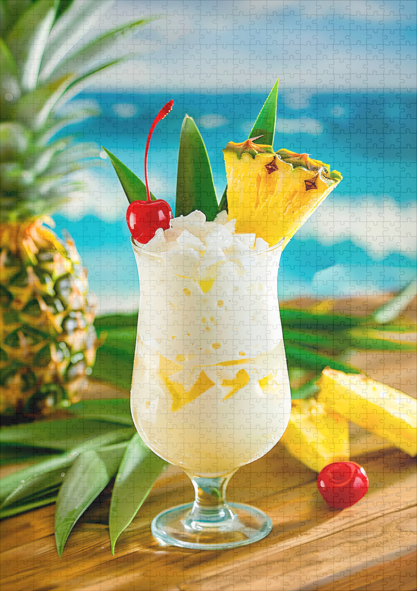 raxxa Premium-Puzzle: Pina Colada Tropical Classic - immagine 2
