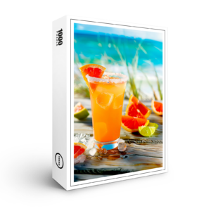 raxxa Premium-Puzzle: Grapefruit Margarita Beach Drink