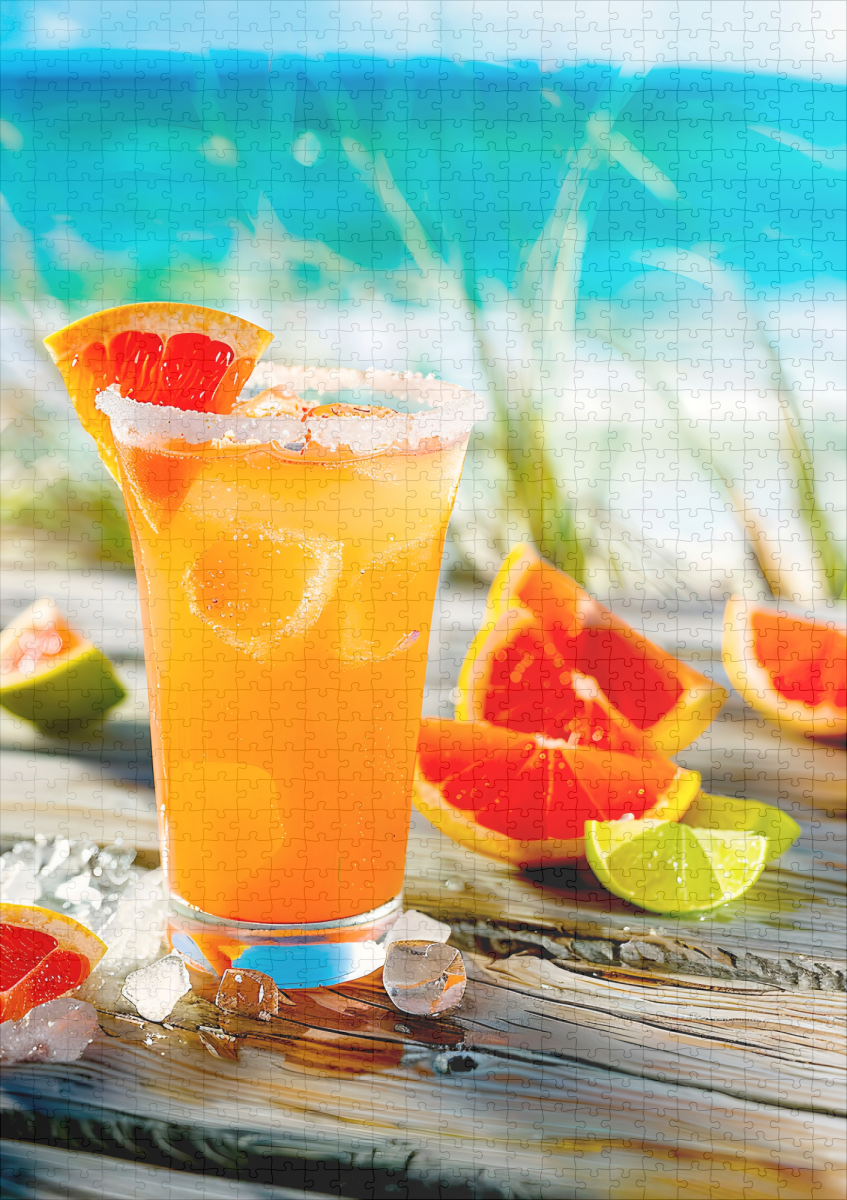 raxxa Premium-Puzzle: Grapefruit Margarita Beach Drink - immagine 2