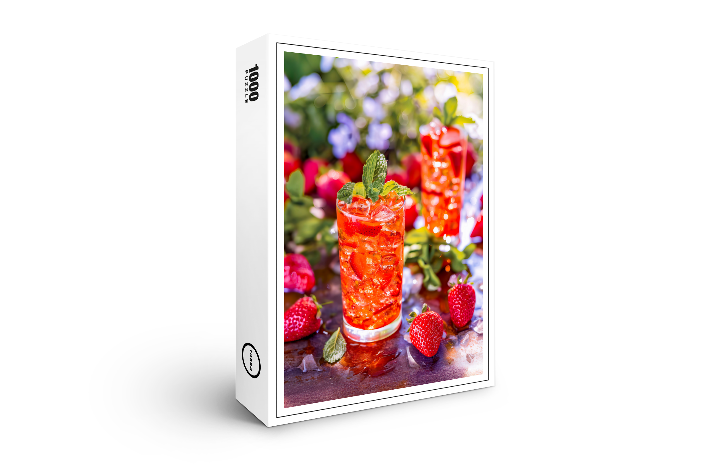 raxxa Premium-Puzzle: Strawberry Daiquiri Summer Dream