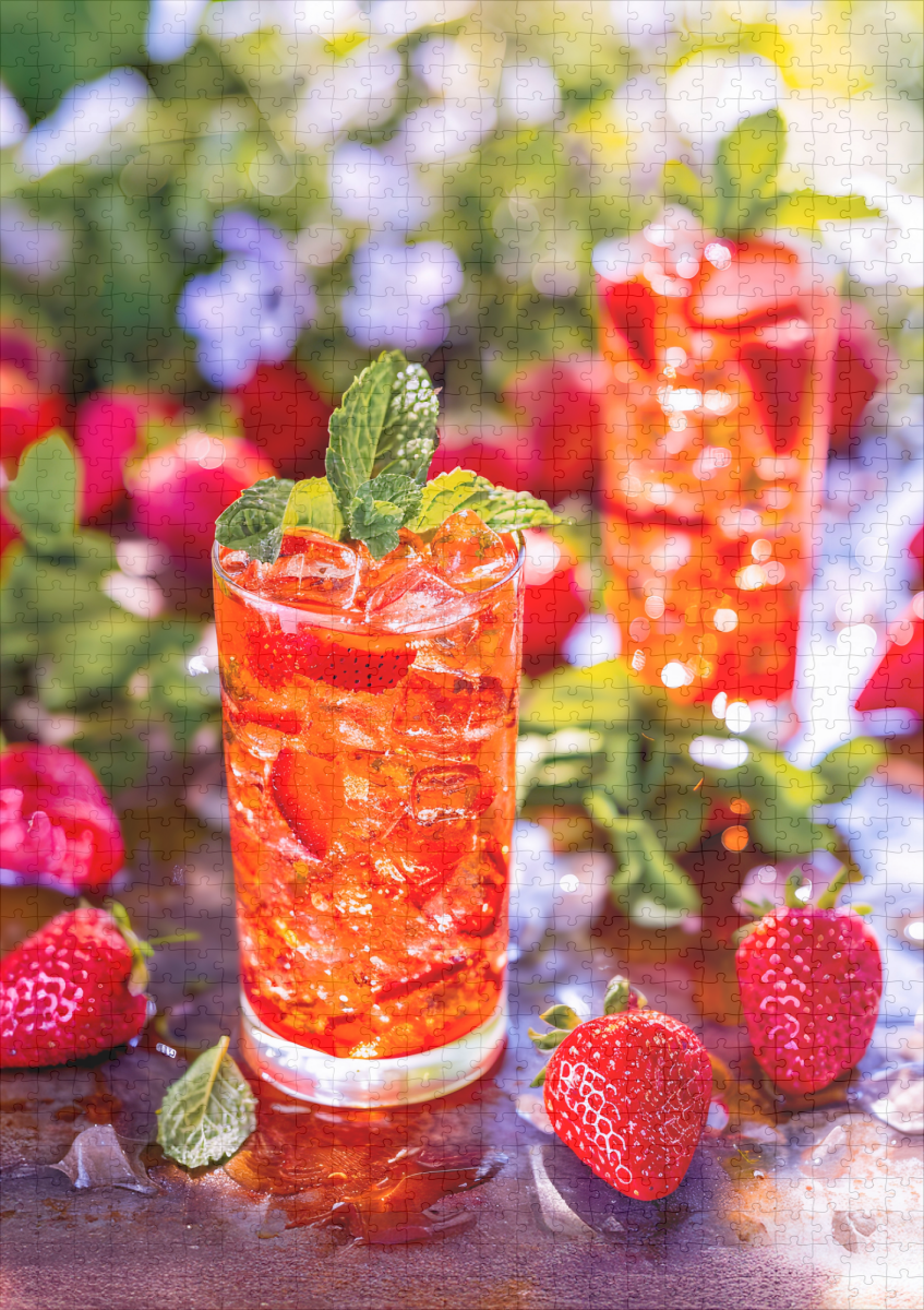 raxxa Premium-Puzzle: Strawberry Daiquiri Summer Dream - Imagen 2