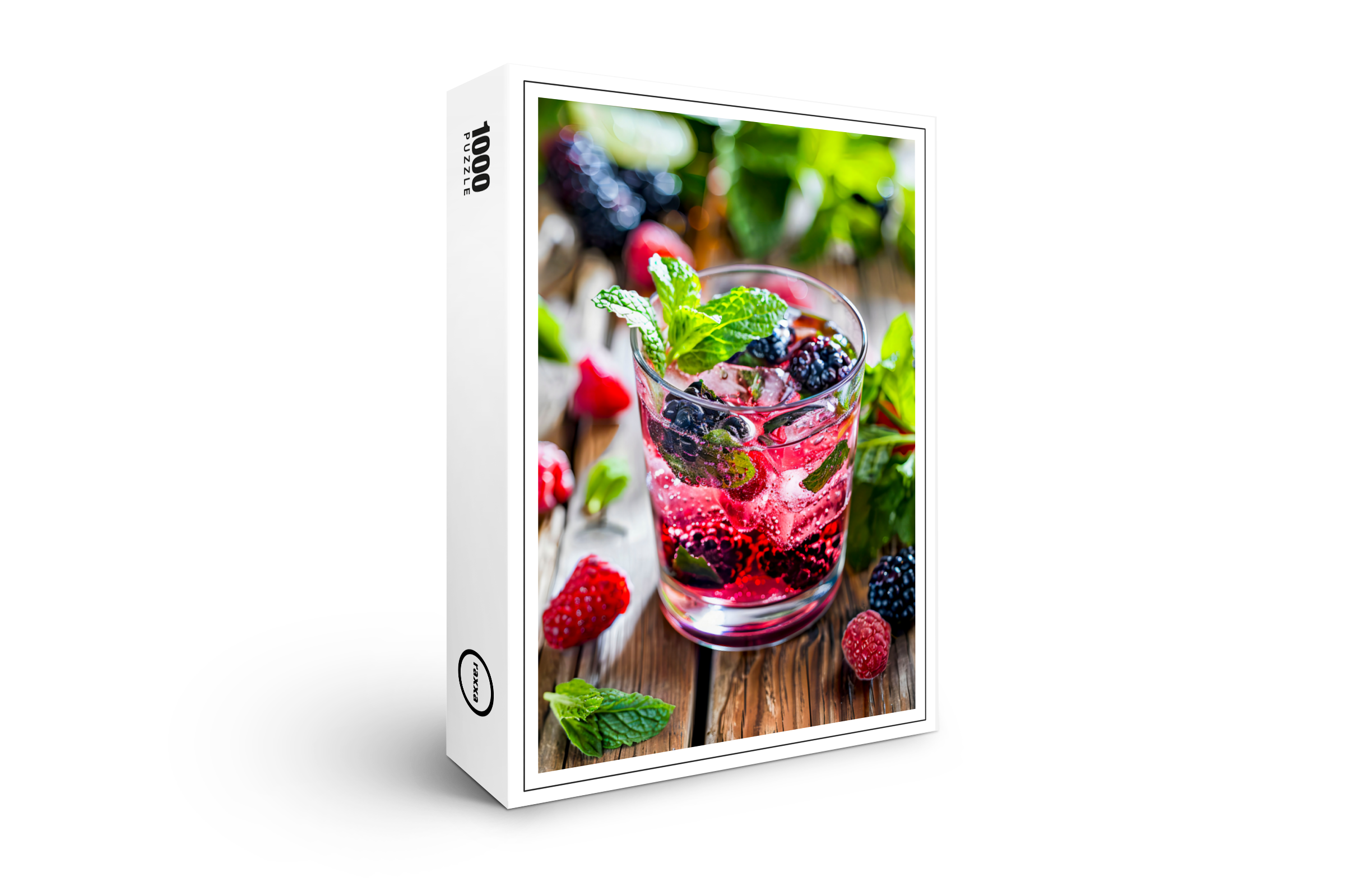 raxxa Premium-Puzzle: Berry Gin Cocktail Fresh Mix