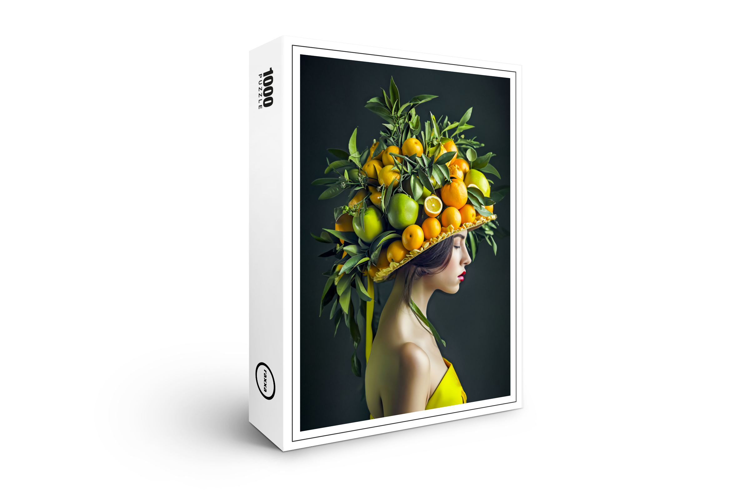 raxxa Premium-Puzzle: Exotic Citrus Crown with Vibrant Colors