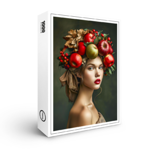 raxxa Premium-Puzzle: Rustic Apple and Cherry Lady