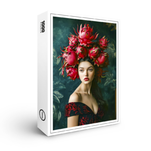 raxxa Premium-Puzzle: Tropical Dragon Fruit Fashion Concept