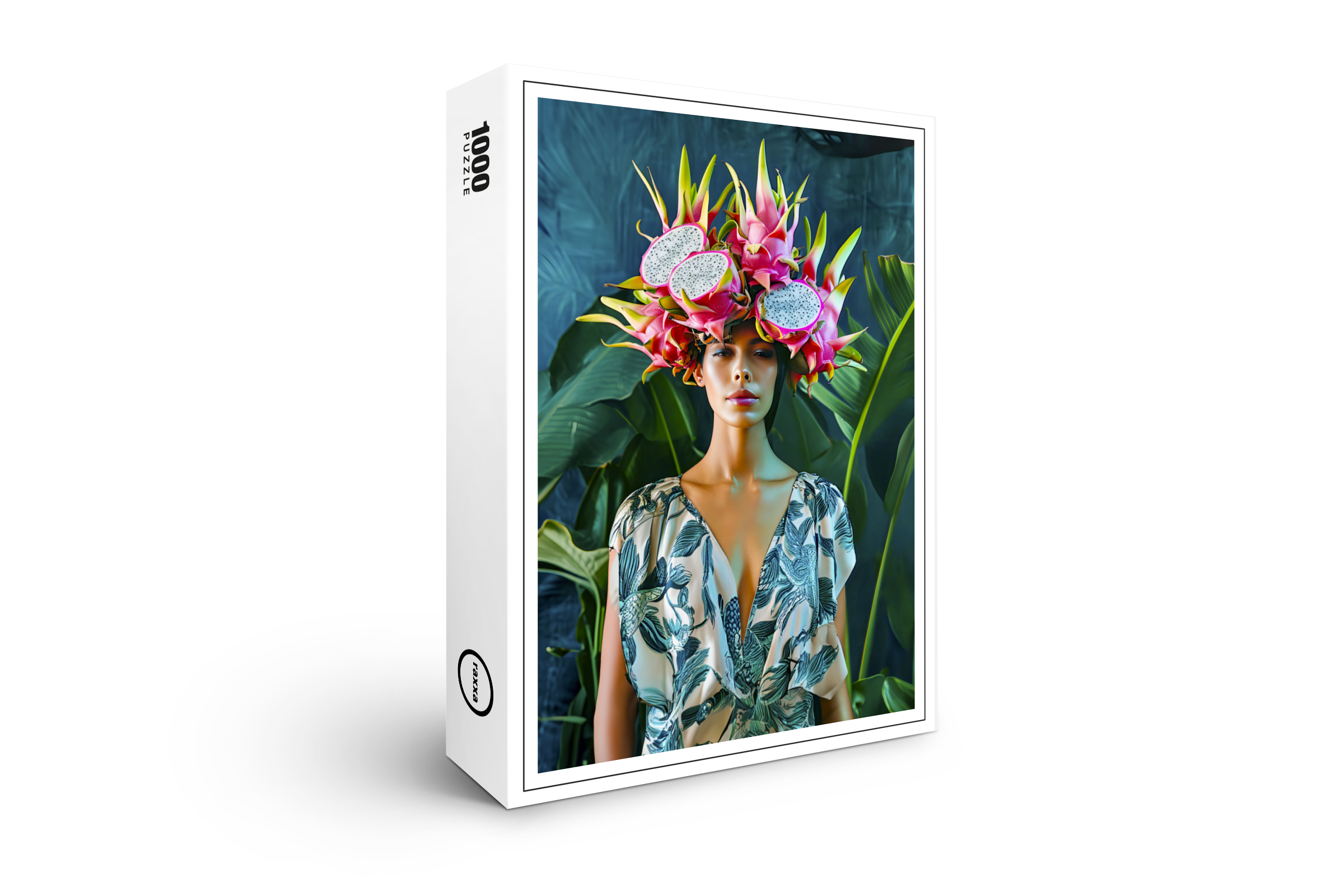 raxxa Premium-Puzzle: Tropical Dragon Fruit Fashion Concept