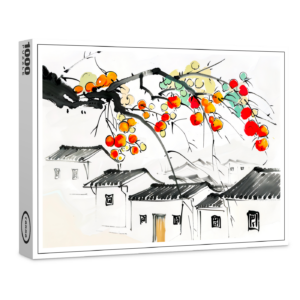 raxxa Premium-Puzzle: Ripe Apples in a chinese Mountain Village