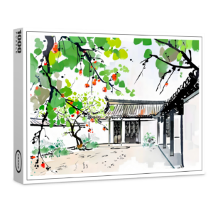 raxxa Premium-Puzzle: Traditional Courtyard of a Chinese House