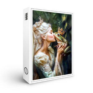 raxxa Premium-Puzzle: The Princess Kissing the Frog Prince