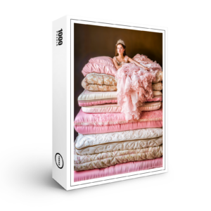 raxxa Premium-Puzzle: The Princess and the Pea on Her Bed