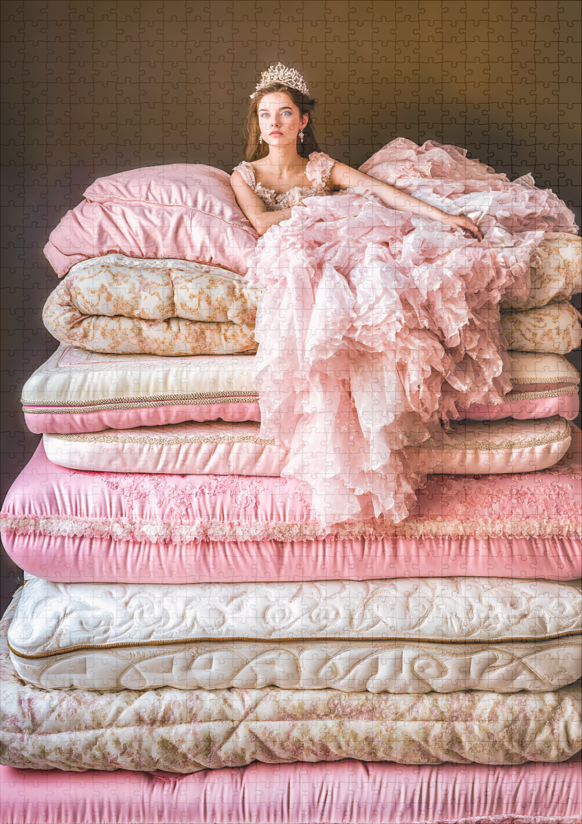 raxxa Premium-Puzzle: The Princess and the Pea on Her Bed – Bild 2