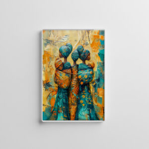 raxxa Glas-Magnet: African Women Carrying Children