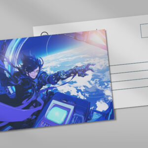 raxxa Postkarte: Der Kybernetische Blick - Science Fiction