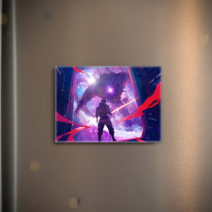 raxxa Glas-Magnet: Das Tor in den Abgrund - Science Fiction Anime