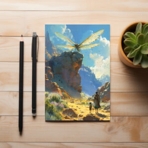 raxxa Postkarte: Im Tal der Rieseninsekten - Anime Stil