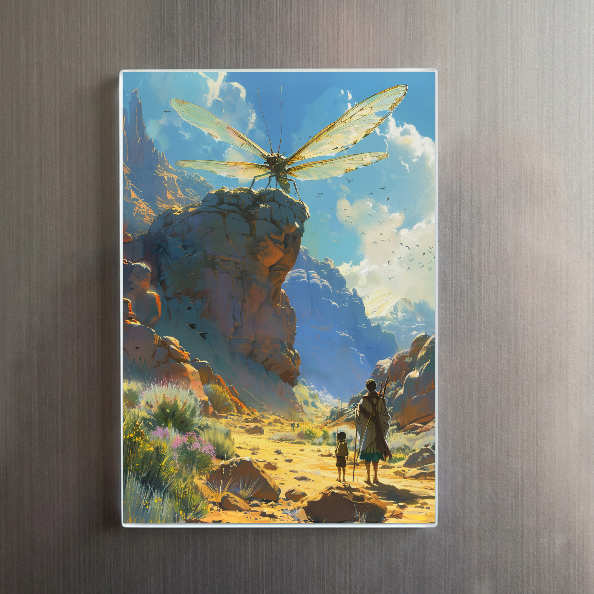 raxxa Glas-Magnet: Im Tal der Rieseninsekten - Anime Stil - Imagen 2