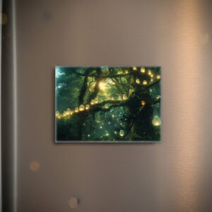 raxxa Glas-Magnet: Wächter des Zauberwaldes - Anime Stil