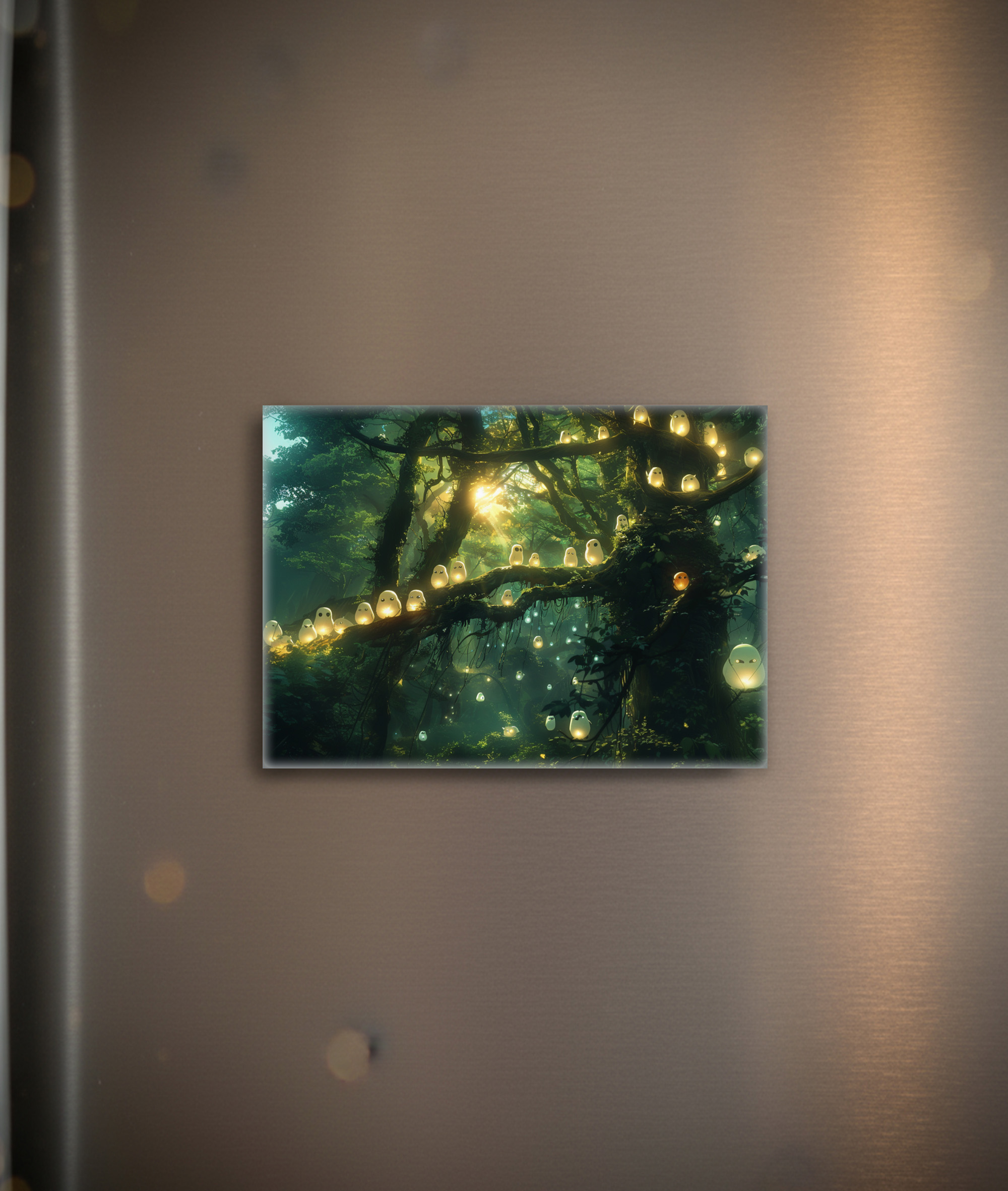 raxxa Glas-Magnet: Wächter des Zauberwaldes - Anime Stil